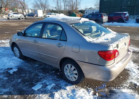 2003 Toyota Corolla Le из США, поврежденный, VIN 2T1BR32E83C059039